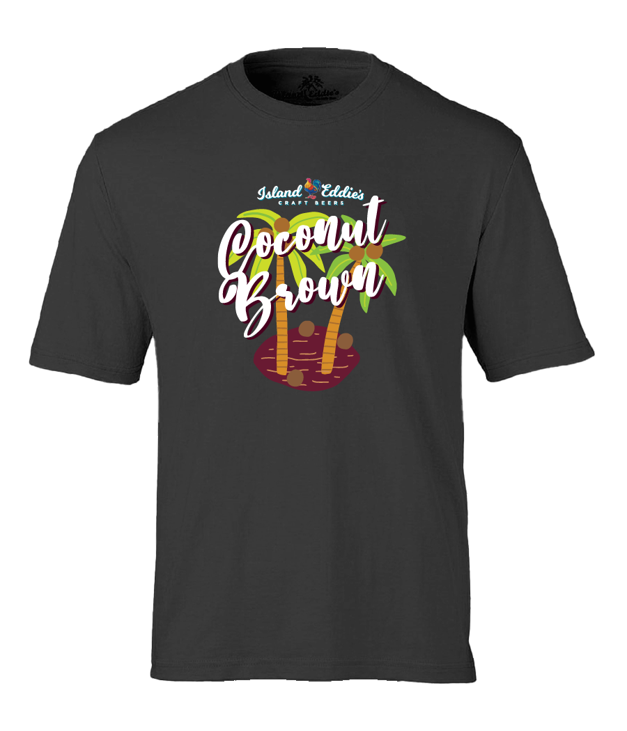 Thumbnail: Coconut Brown Crew Neck T-Shirt