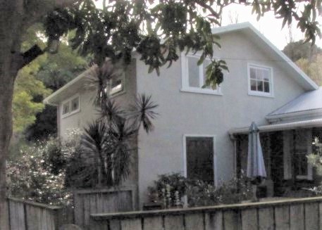 House before new paint