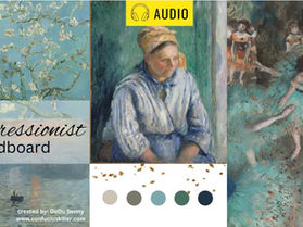 Impressionism Moodboard designed by DuDu Sunny. All Rights Reserved.