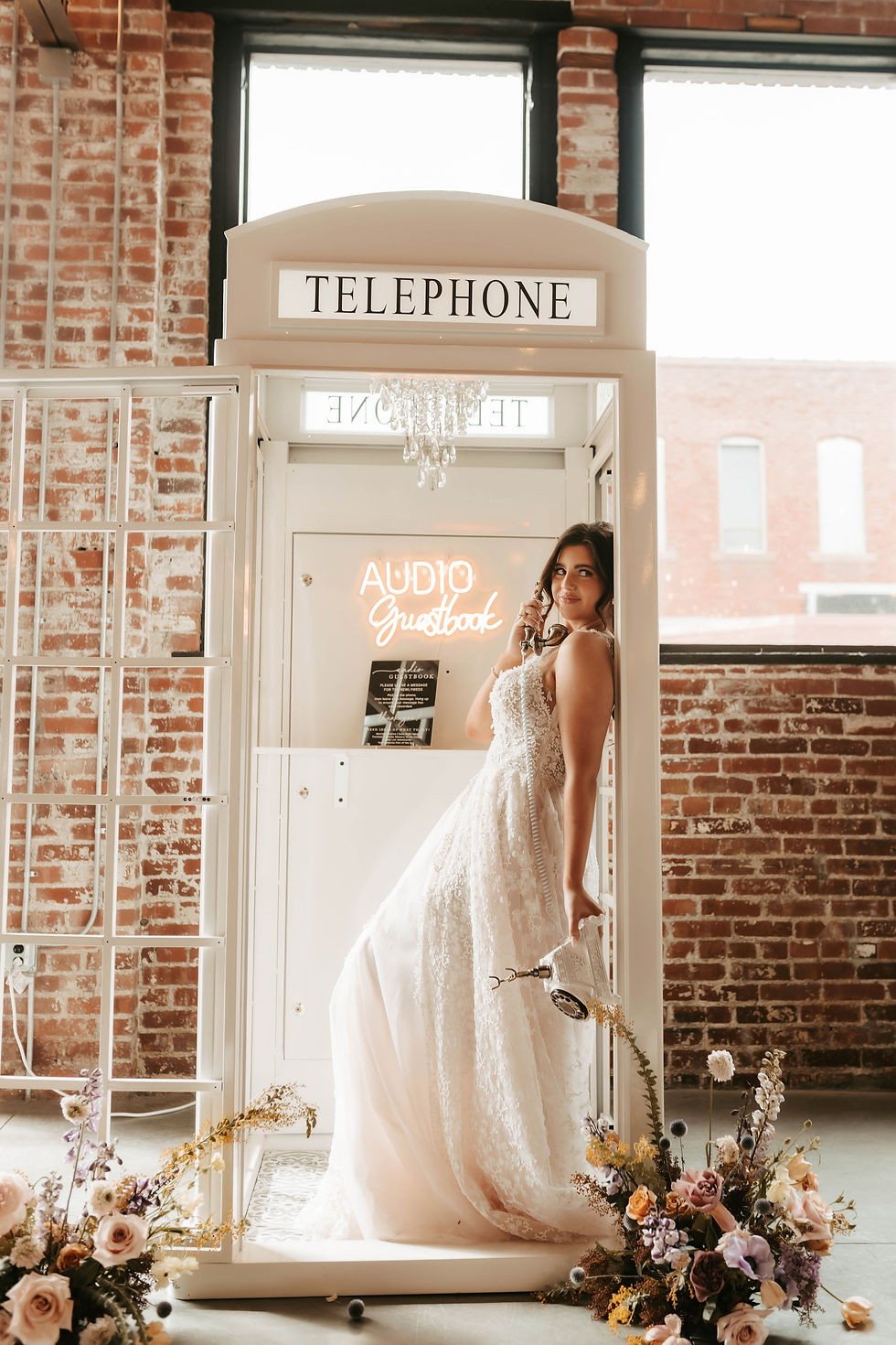 Toast and Mingle Vintage Telephone booth