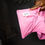 Thumbnail: Size Medium Hot Pink Off-Shoulder Two-Piece Set gently worn