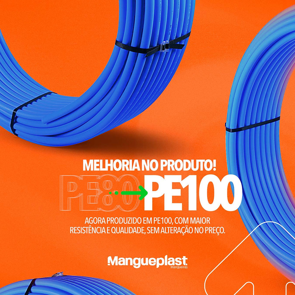 Product Evolution: Mangueplast Now Uses PE100 in Manufacturing