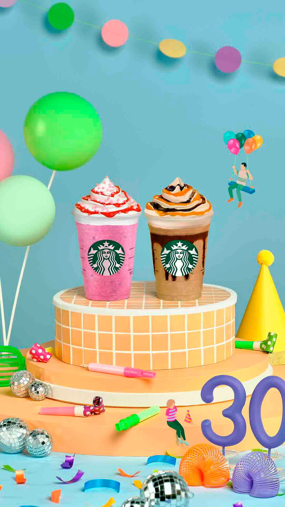 Starbucks cumple 30 años del Frappuccino y lo celebra con dos sabores que van a quebrar tu dieta