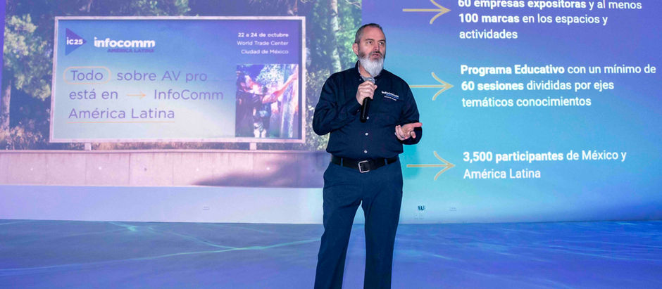 InfoComm América Latina: El Futuro del Audio Ya Llegó a CDMX (Y Disney Estará Ahí)