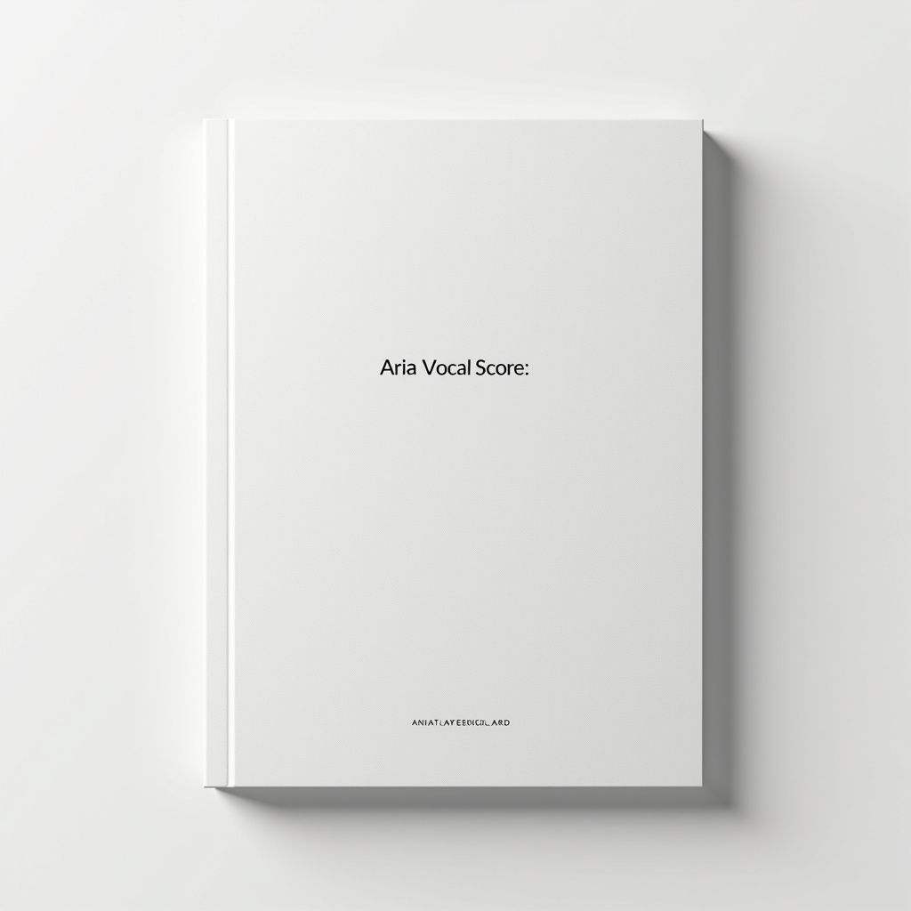 Aria Vocal Score