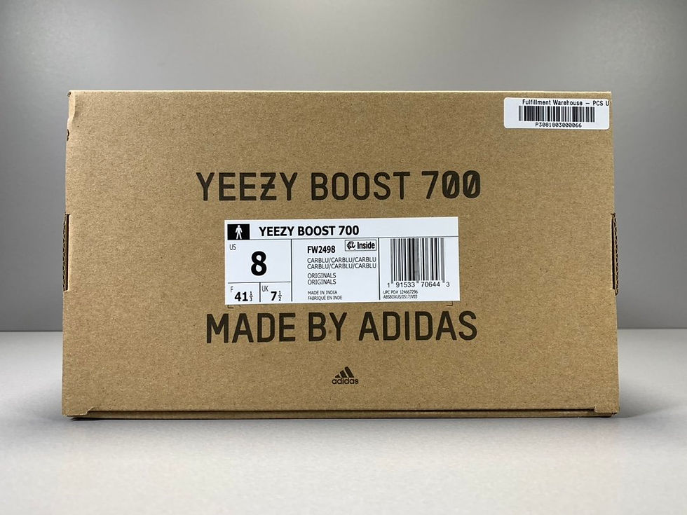 Thumbnail: ADIDAS YEEZY BOOST 700 CARBON BLUE
CARBON BLUE/CARBON BLUE/CARBON BLUE