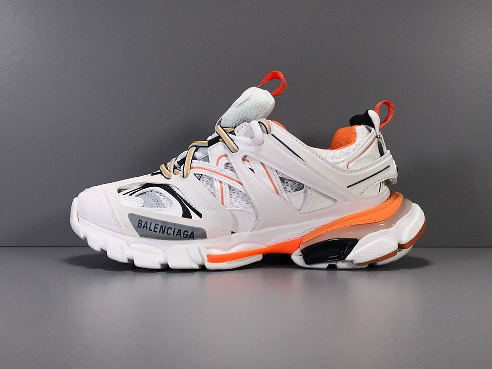 BALENCIAGA TRACK WHITE ORANGE (W)
WHITE/ORANGE