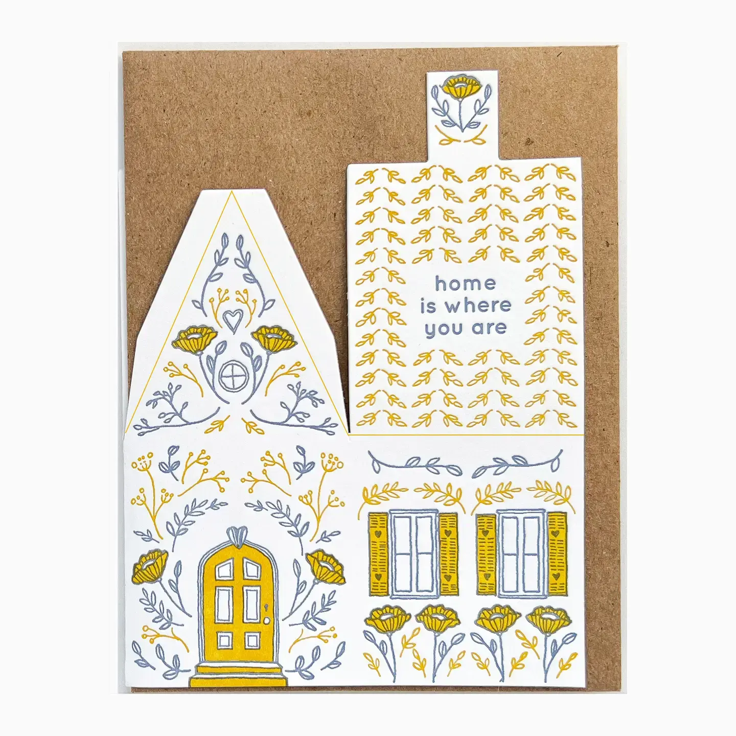 'Home is Where You Are' 3D Card