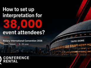 Interpretation services in Asia for Rotary International Convention 2026 by Conference Rental