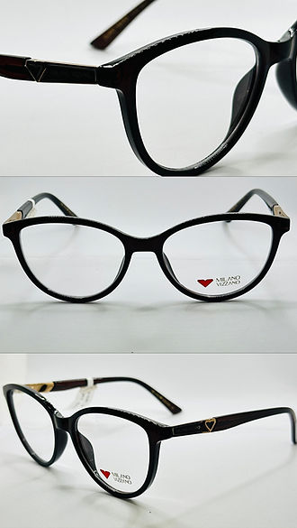 Armação óptica preta