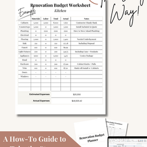 Renovating your Dream Home: a Budgeting Guide to Remodel Success