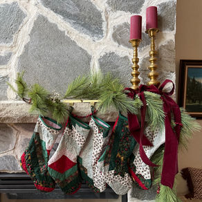 DIY Quilted Stockings: Turn Thrifted Quilts into Charming Christmas Decor
