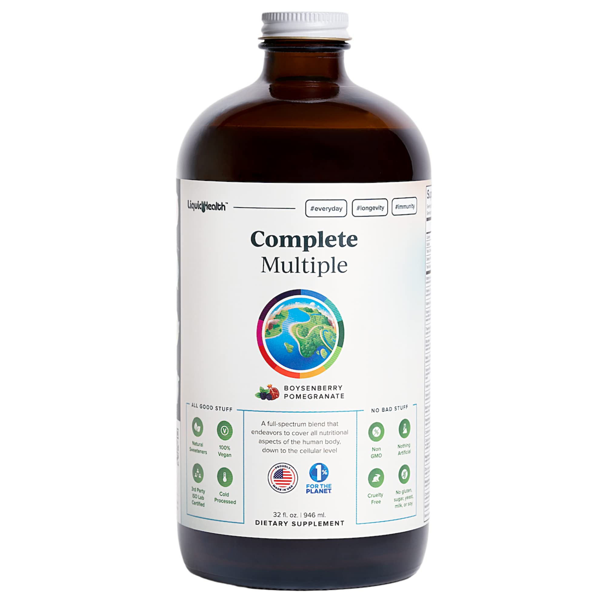 LIQUIDHEALTH Complete Multiple Adult Liquid Multivitamin - Essential Vitamins...