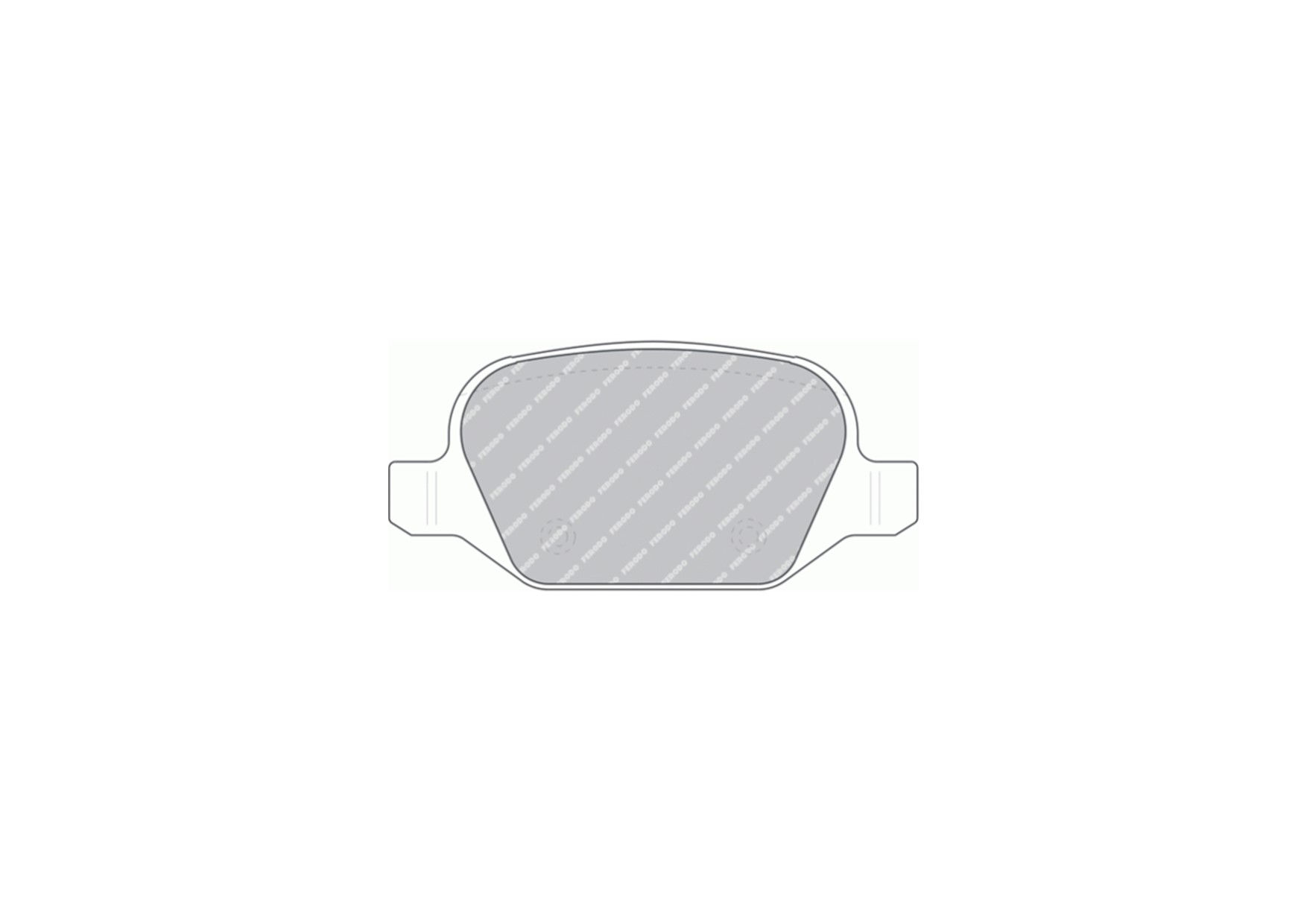 Pastiglie freno POST. FERODO (cod. FDB1349)