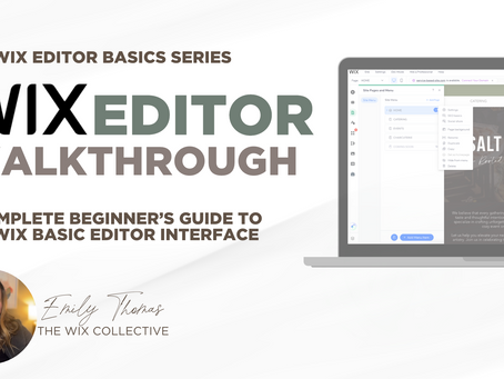 The Wix Editor Basics YouTubeWix Editor Overview_ A Complete Beginner’s Guide to Navigating and Using Wix Basic Editor