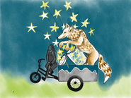 Coyote that Spills the Stars Design 2020.