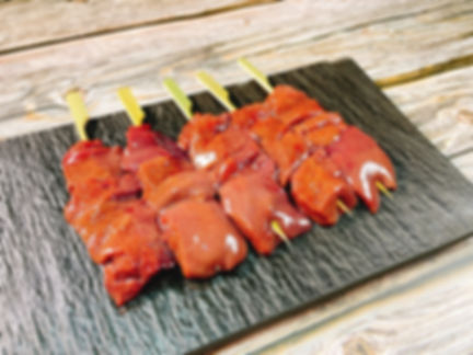 生冷凍　豚レバー串　5本