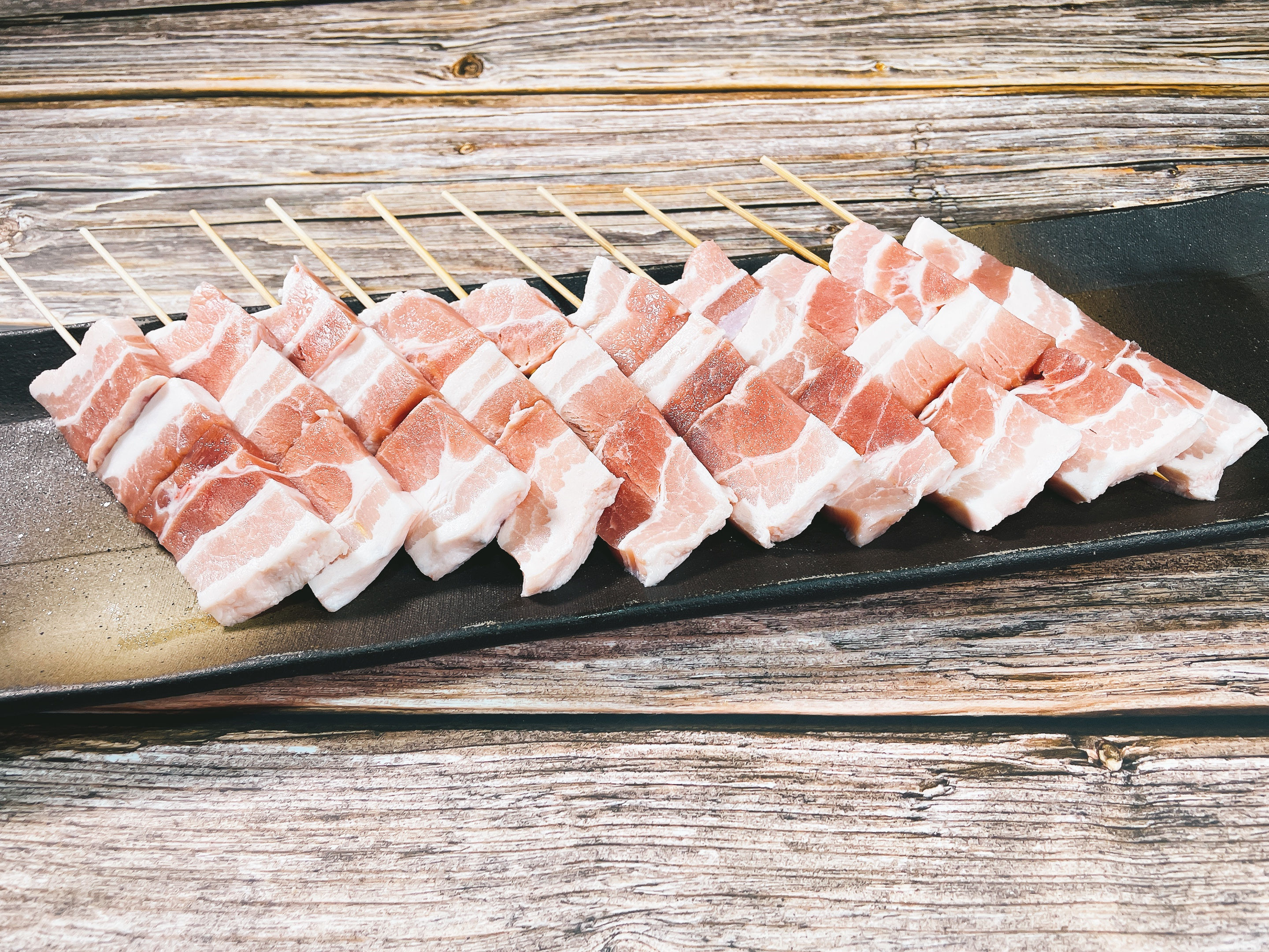 冷凍　豚バラ串 10本