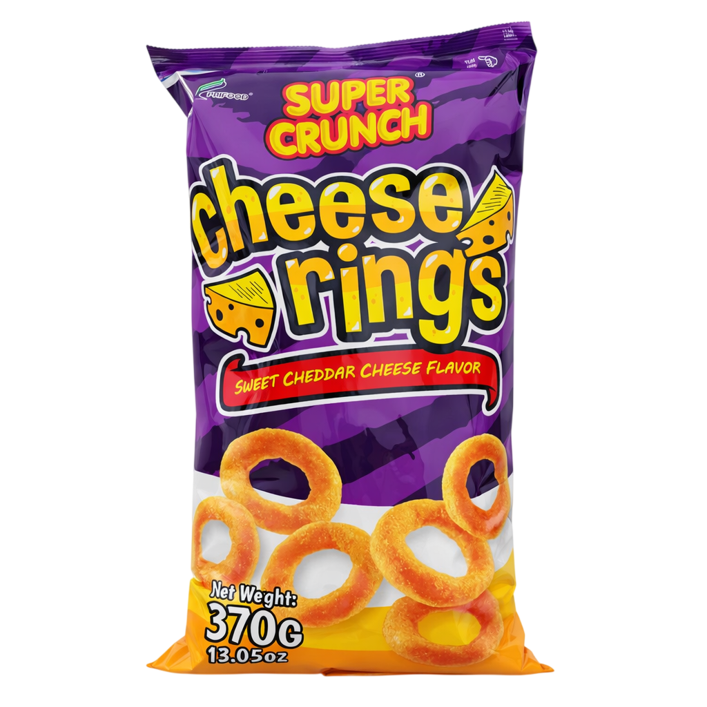 SUPER CRUNCH CHEESE RINGS