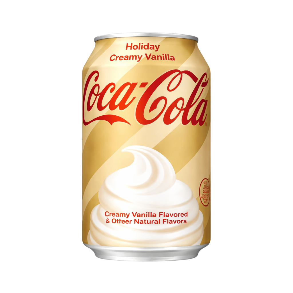 COCA-COLA HOLIDAY CREAMY VANILLA