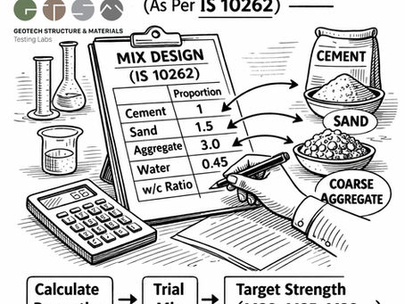 Concrete Mix Design and Cube Testing in Ahmedabad