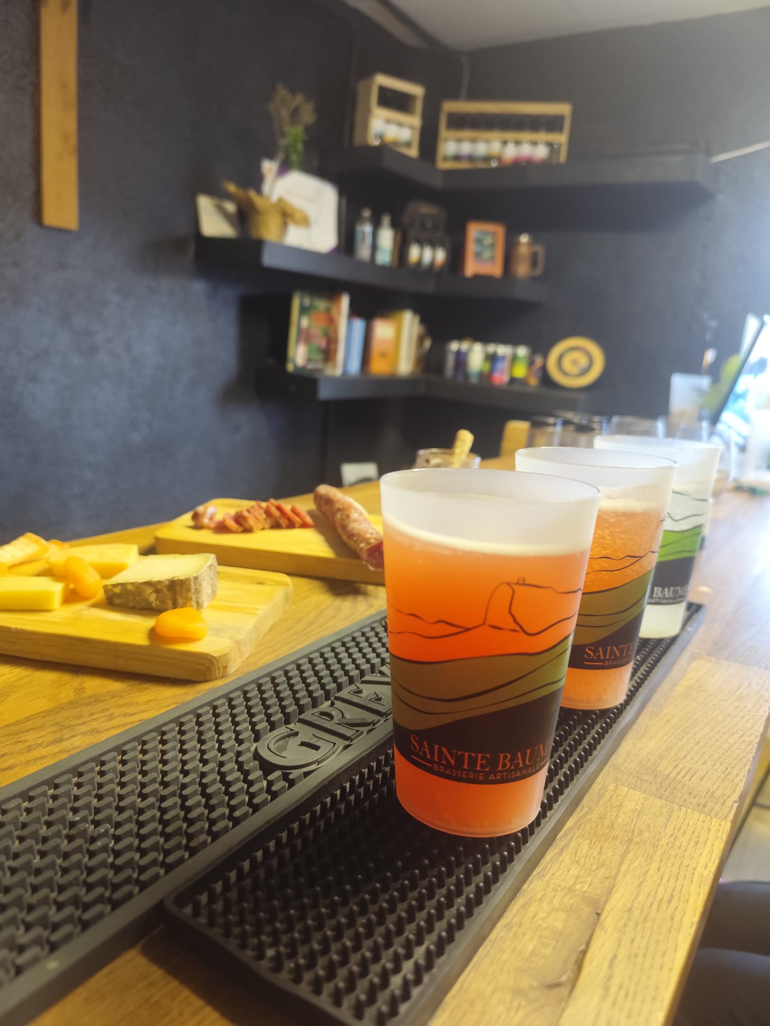 Arranged Food and Objects