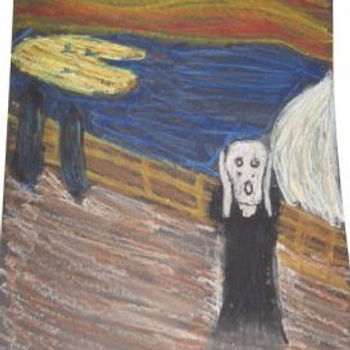 Guided Drawing: The Scream