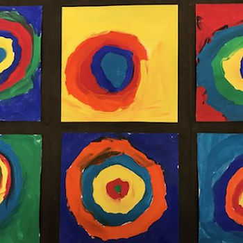 Expressionism with Kandinsky's Circles
