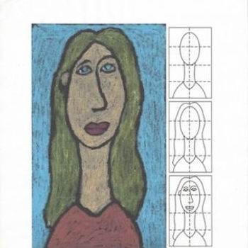 Elongated and Symmetrical Portrait