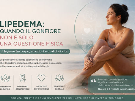 Lipedema e Benessere Psicologico: cosa dice la scienza sul legame tra gonfiore, dolore e autostima