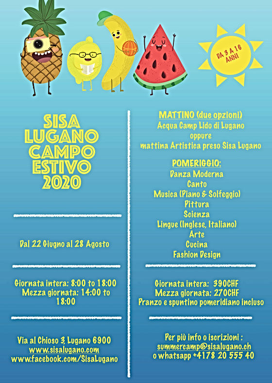 Summer Camp Sisalugano