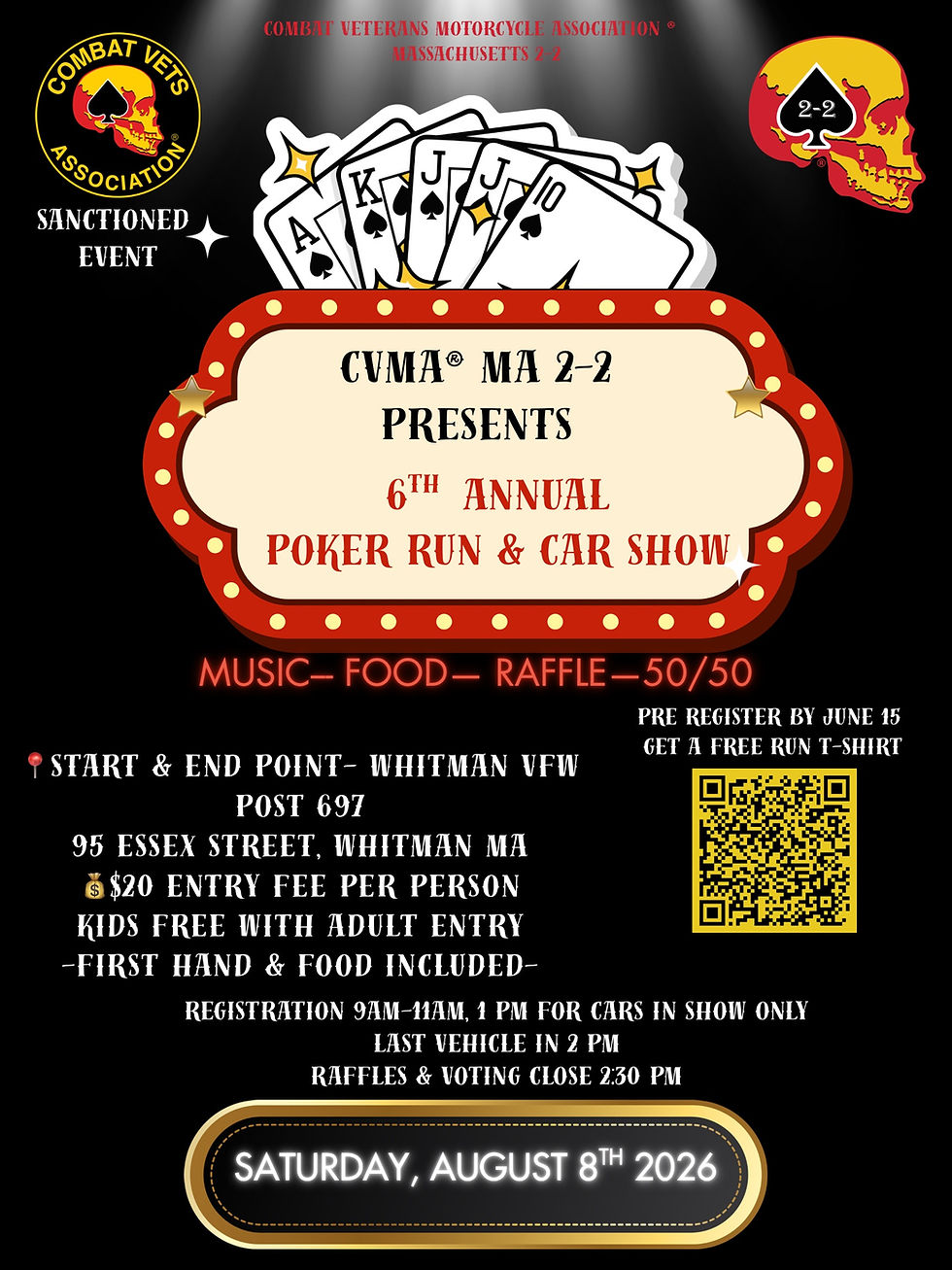 MA 2-2 6th Annual Poker Run & Car Show