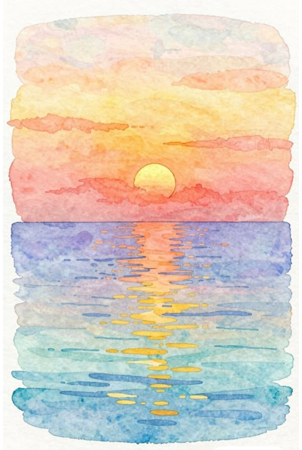 Watercolor Sip and Paint at Modest Roots