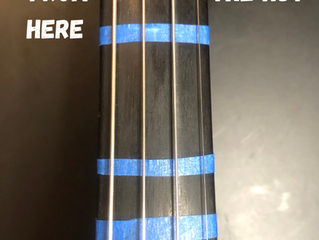 How To Put Fingerboard Tapes on Your Violin