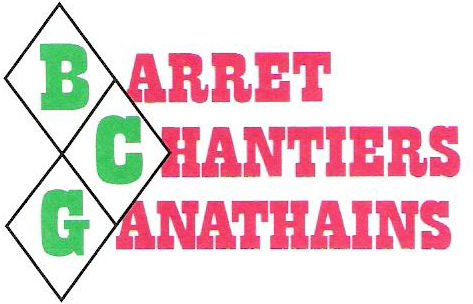 ikken studio - céline dutel - graphiste print et web à Lyon - Barret Chantiers Ganathains logo