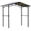Thumbnail: 2.5x1.5m Grill Outdoor BBQ Gazebo Canopy & Side Shelves PC Roof Aluminium 