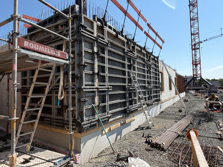 Fortschritt Rohbauarbeiten