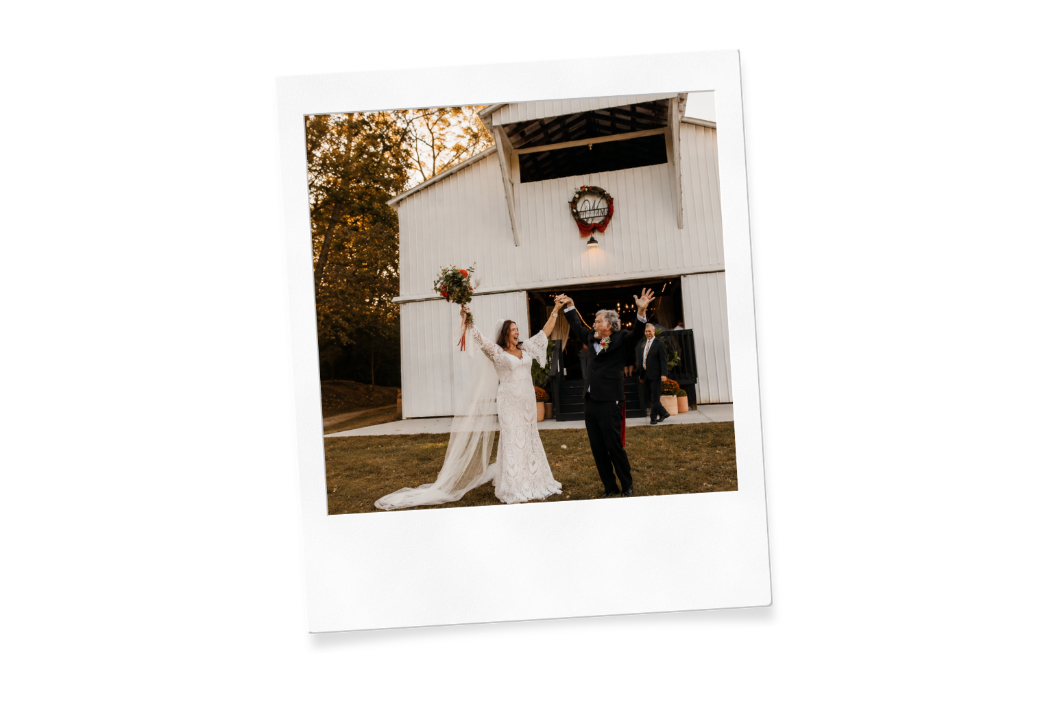 Historic tobacco barn at Touched By Time Weddings & Events