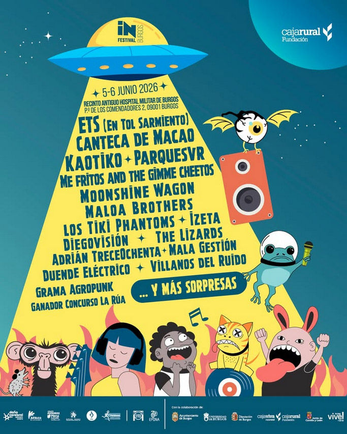 IN Festival Burgos 2026: música, comunidad y compromiso social en el corazón de la ciudad