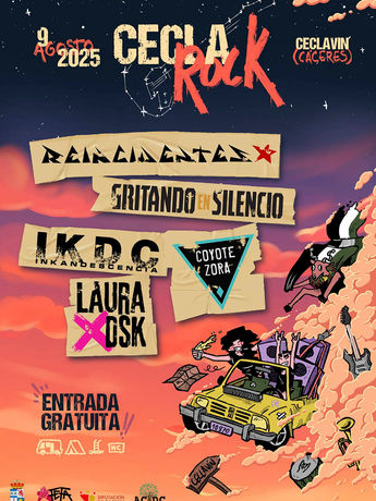 Vuelve un año más el Ceclarock a la localidad cacereña de Ceclavín.