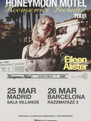 Eileen Alister pasará por Madrid y Barcelona los días 25 y 26 de marzo de 2026
