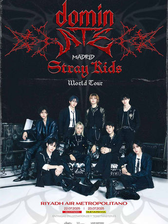 Stray Kids actuara el 22 de julio de 2025 en el estadio Riyadh Air Metropolitano de Madrid.
