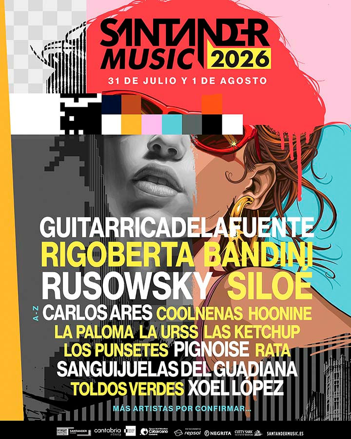 Santander Music 2026 nos revelan sus primeras confirmaciones