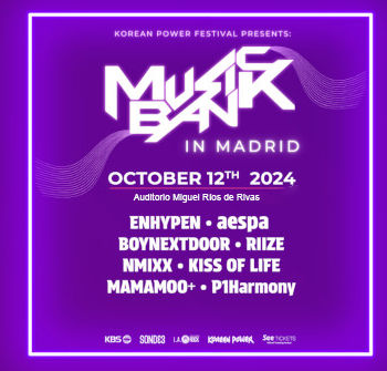 Music Bank World Tour llega a Madrid este mes de octubre
