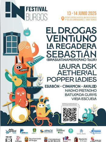 Este mes de junio podremos disfrutar de la segunda edición del IN Festival Burgos