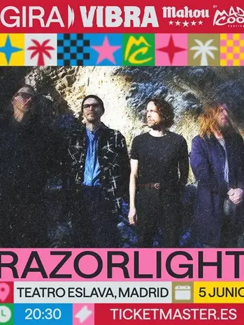 Razorlight estará en Madrid en una semana pisando el escenario del Teatro Eslava