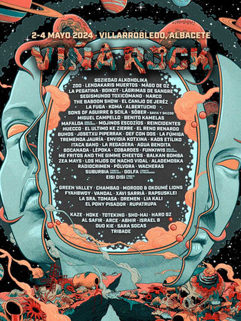 Viña Rock nos trae un cartel de locura en este 2024 y no te lo puedes perder!