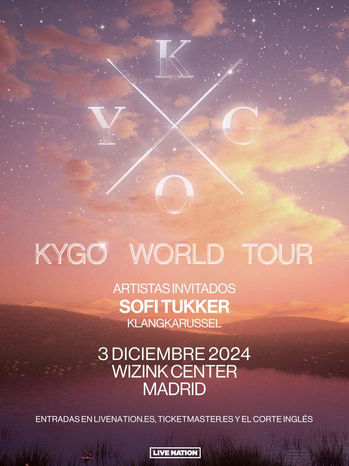 Kygo: Su gira mundial pasará por el Wizink Center de Madrid en Diciembre