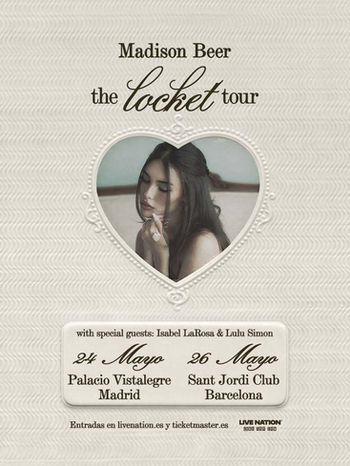 Madison Beer actuará en España este mayo con su ‘The Locket Tour’
