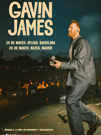 Gavin James nos traerá a España su gira por las ciudades de Barcelona y Madrid